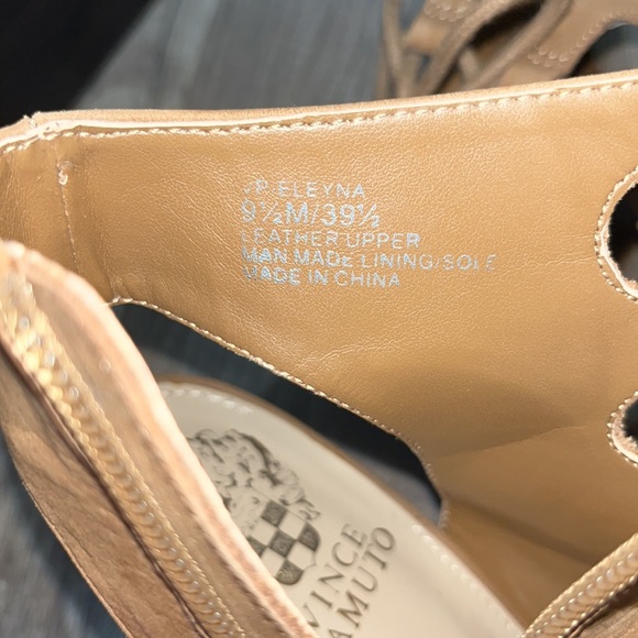 VINCE CAMUTO Caged Open Toe Booties - Picture 5 of 6